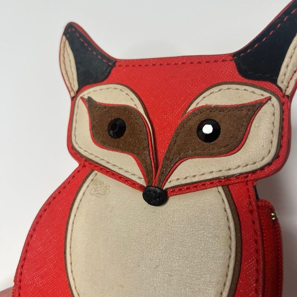 Kate Spade "Blaze a Trail" fox coin purse - Picture 4 of 8